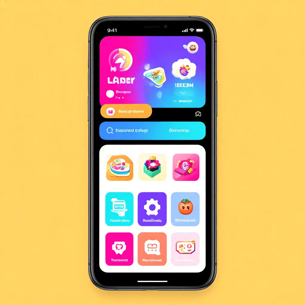 Flat UI example