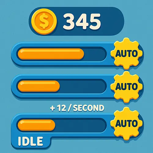 Idle gameplay screenshot